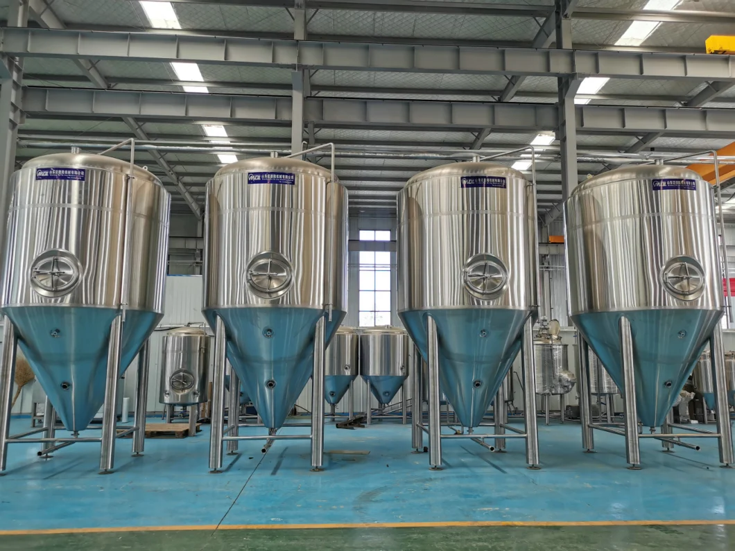 5000L Beer Brewing Pressure and Insulation Fermentation Tank Beer Fermentation Equipment