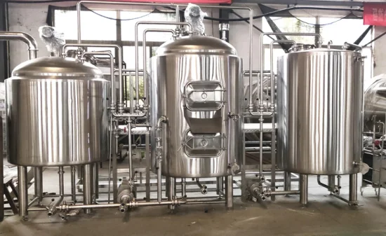 Equipo de elaboración de cerveza Micro 500L para suministros de plantas de cervecería