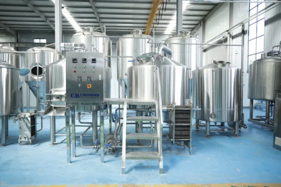 Comercial industrial que elabora cerveza 5bbl 500L 1000L Equipo de cervecería de cerveza